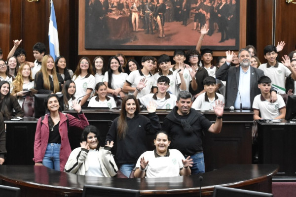 Nos visitaron los estudiantes del Instituto San Buenaventura de Villa Mercedes