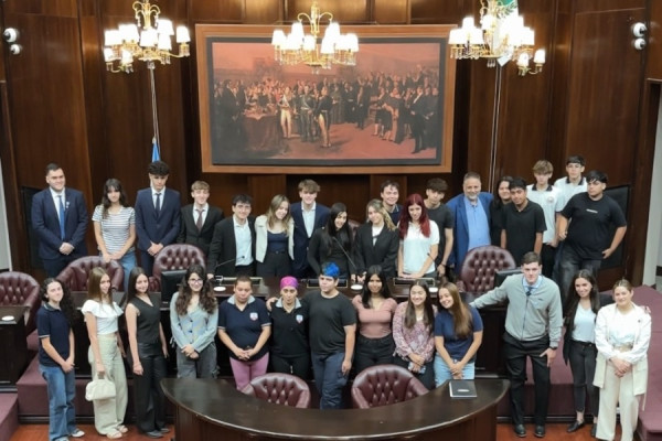 Recibimos a presidentes de Centros de Estudiantes del departamento Pueyrredón