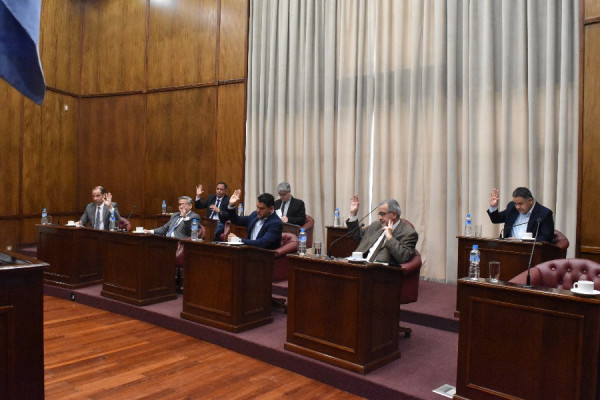 El Senado aprobó la cuenta de inversión de Papagayos y declaró de interés legislativo iniciativas sociales y deportivas